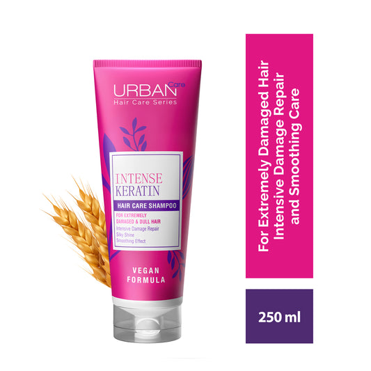 Urban Care Intense Keratin Repair Damage & Smoothing Hair Care Shampoo 250ml / 8.5fl.oz