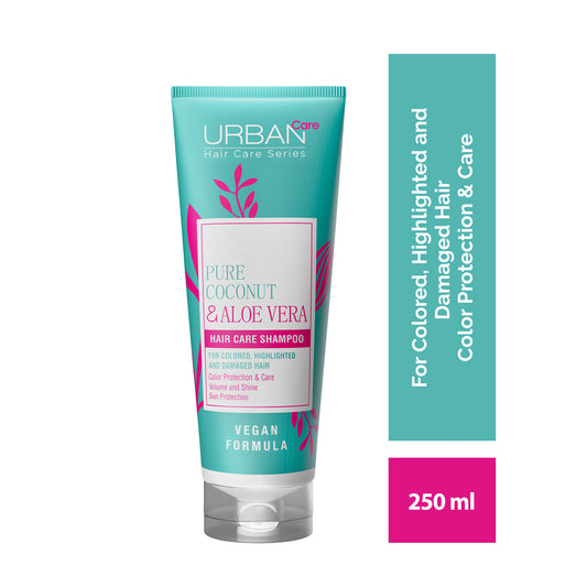 Urban Care Pure Coconut & Aloe Vera Colour Protecting & Strengthening Shampoo 250ml / 8.5fl.oz