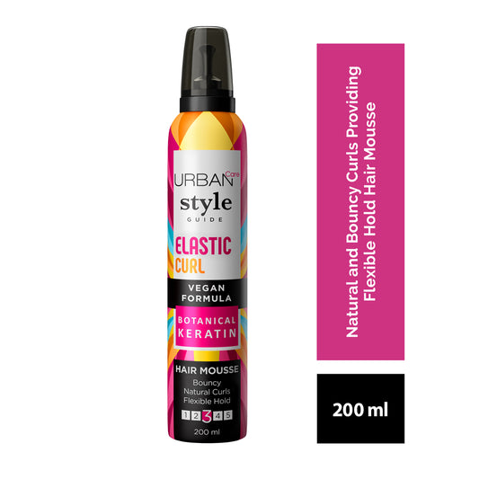 Urban Care Style Guide Elastic Curl Hair Mousse 200ml / 6.76fl.oz