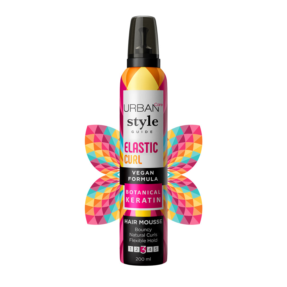 Urban Care Style Guide Elastic Curl Hair Mousse 200ml / 6.76fl.oz