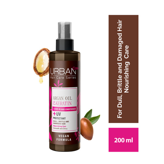 Urban Care Argan Oil & Keratin Leave In Conditioner Spray 200ml / 6.76fl.oz