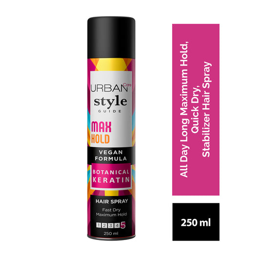 Urban Care Style Guide Max Hold Hair Spray