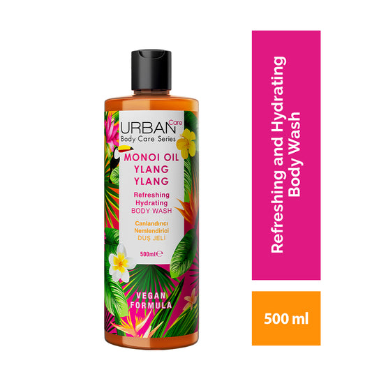 Urban Care Monoi & Ylang Ylang Refreshing Body Wash 500ml / 16.9fl.oz