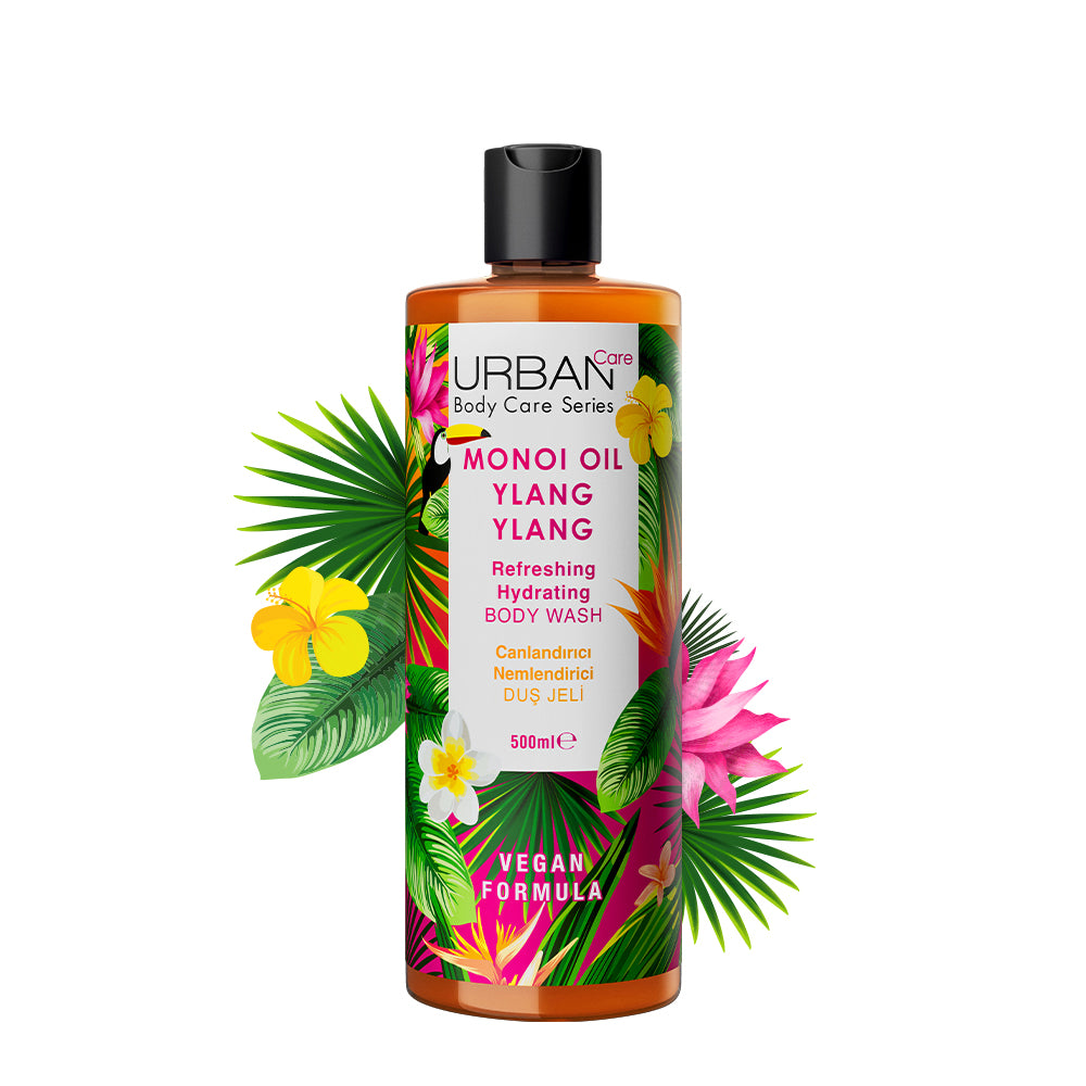 Urban Care Monoi & Ylang Ylang Refreshing Body Wash 500ml / 16.9fl.oz