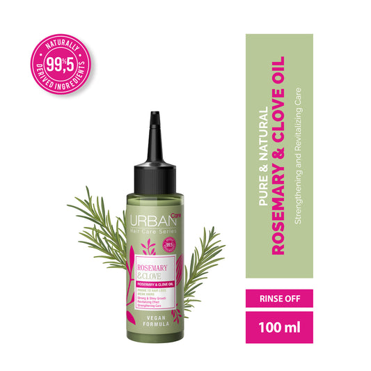 Urban Care Rosemary & Clove Strengthening Hair Oil 100ml / 3.4fl.oz