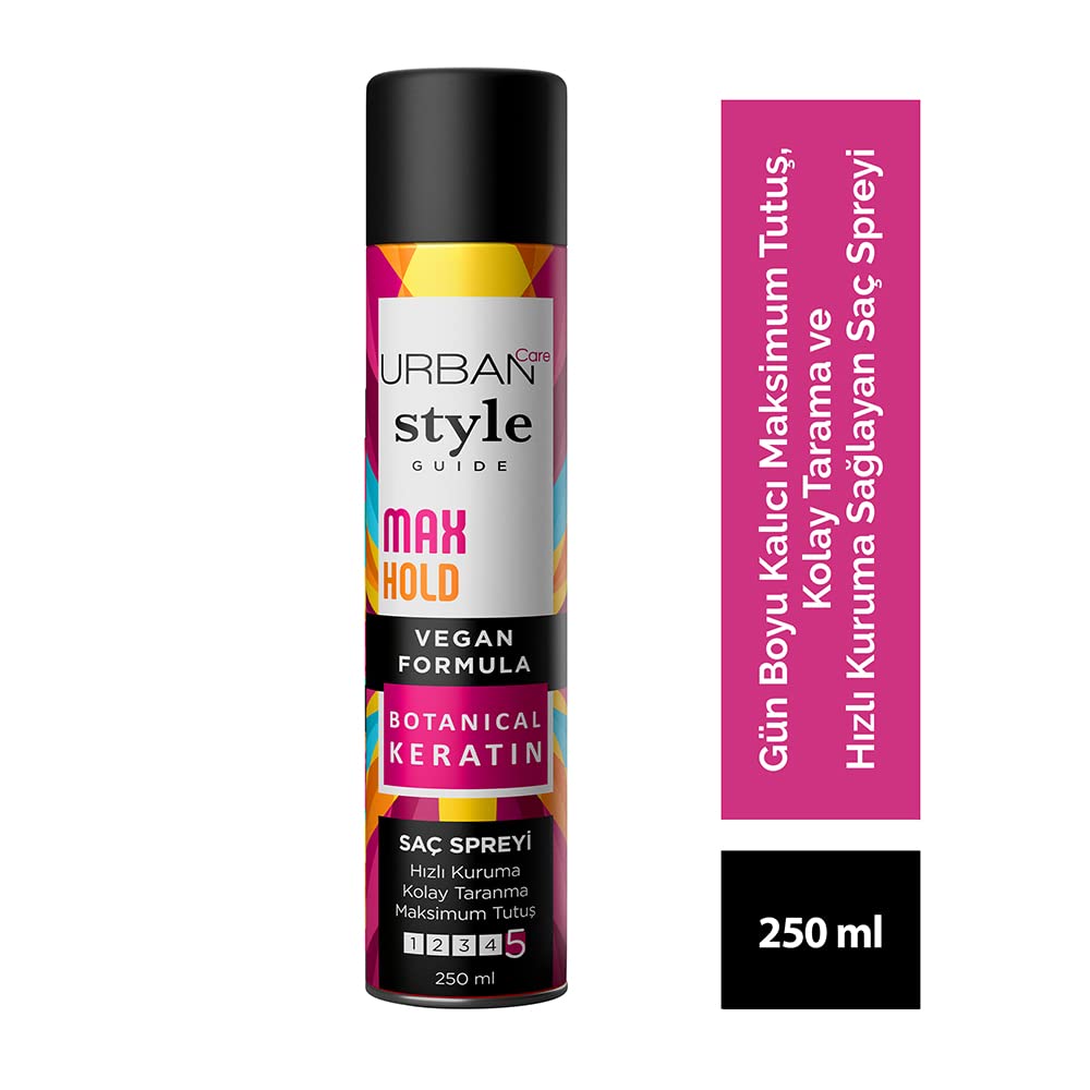 Urban Care Style Guide Max Hold Hair Spray