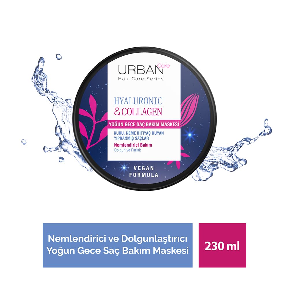 Urban Care Hyaluronic Acid & Collagen Night Mask 230ml / 7.77fl.oz