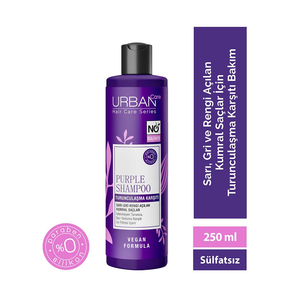 Urban Care No Sulfate Purple Shampoo 250ml / 8.5fl.oz