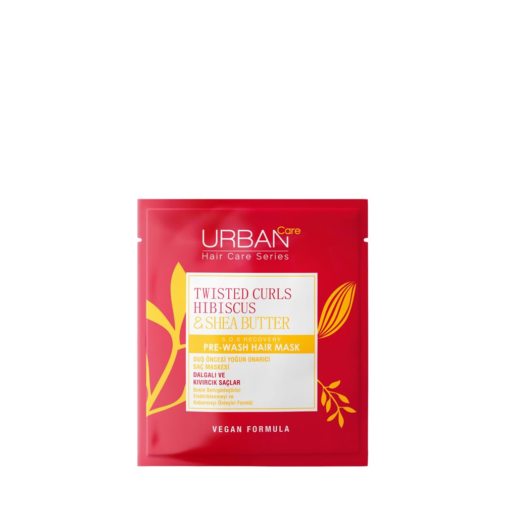 Urban Care Twisted Curls Hibiscus & Shea Butter Pre-Hair Mask 50ml / 1.69fl.oz