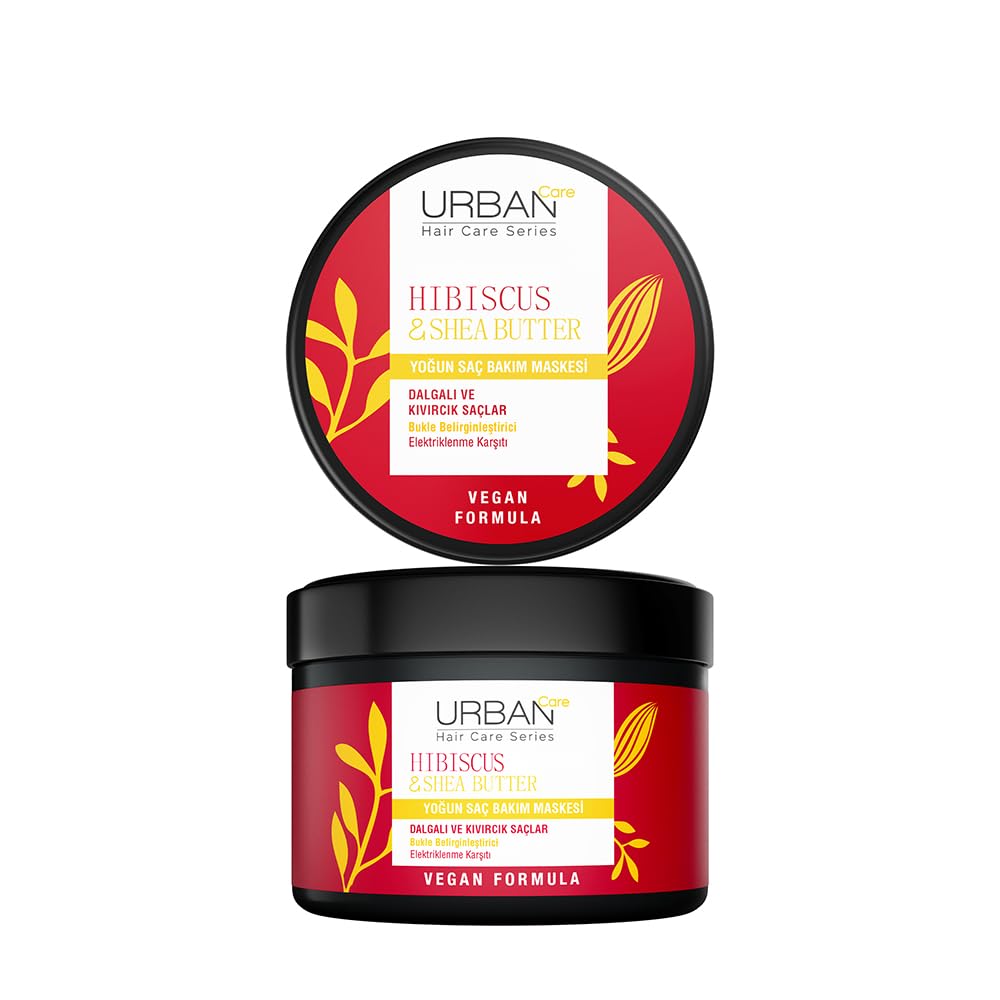 Urban Care Twisted Curls Hibiscus & Shea Butter Intensive Hair Care Mask 230ml / 7.77fl.oz