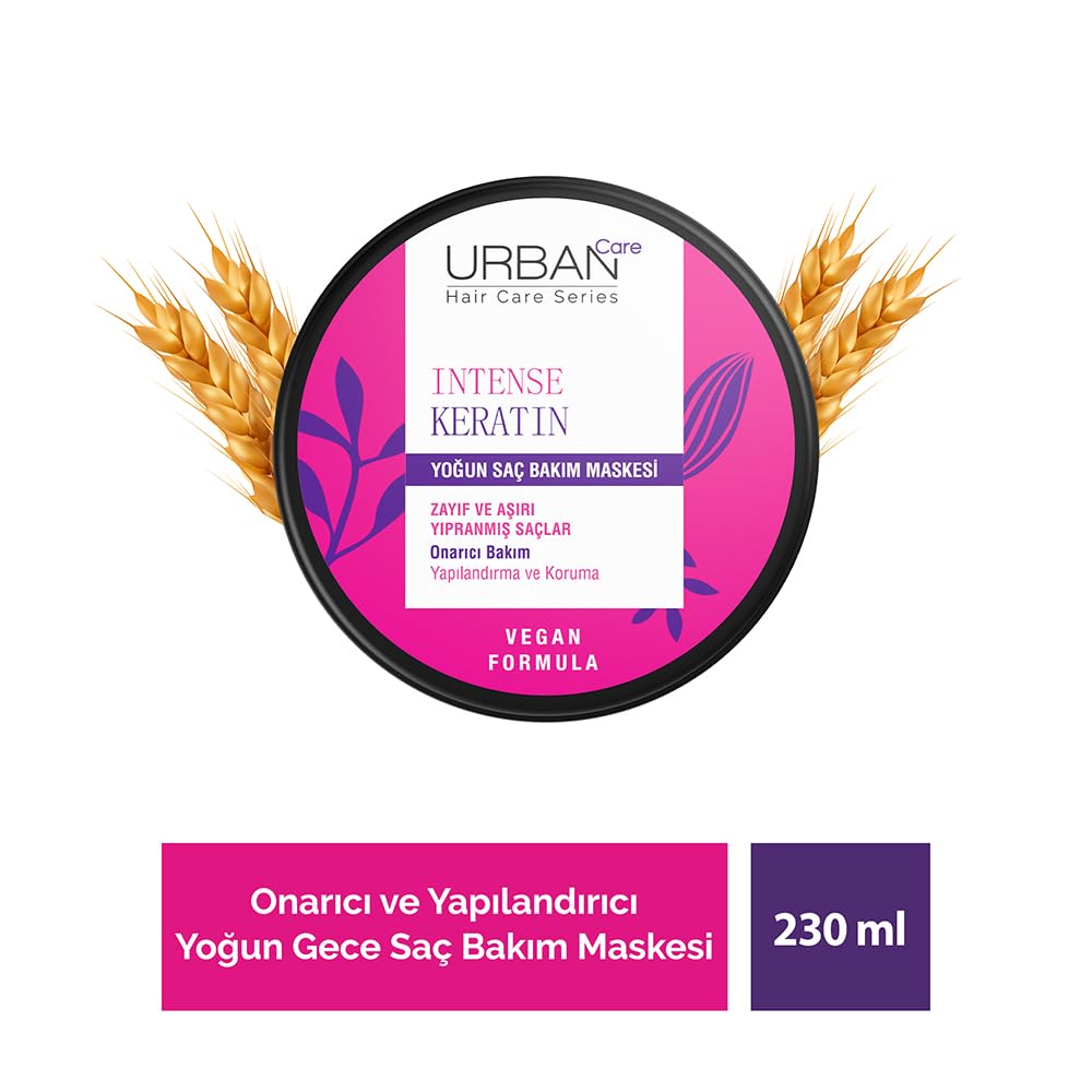 Urban Care Intense Keratin Hair Care Mask 230ml / 7.77fl.oz