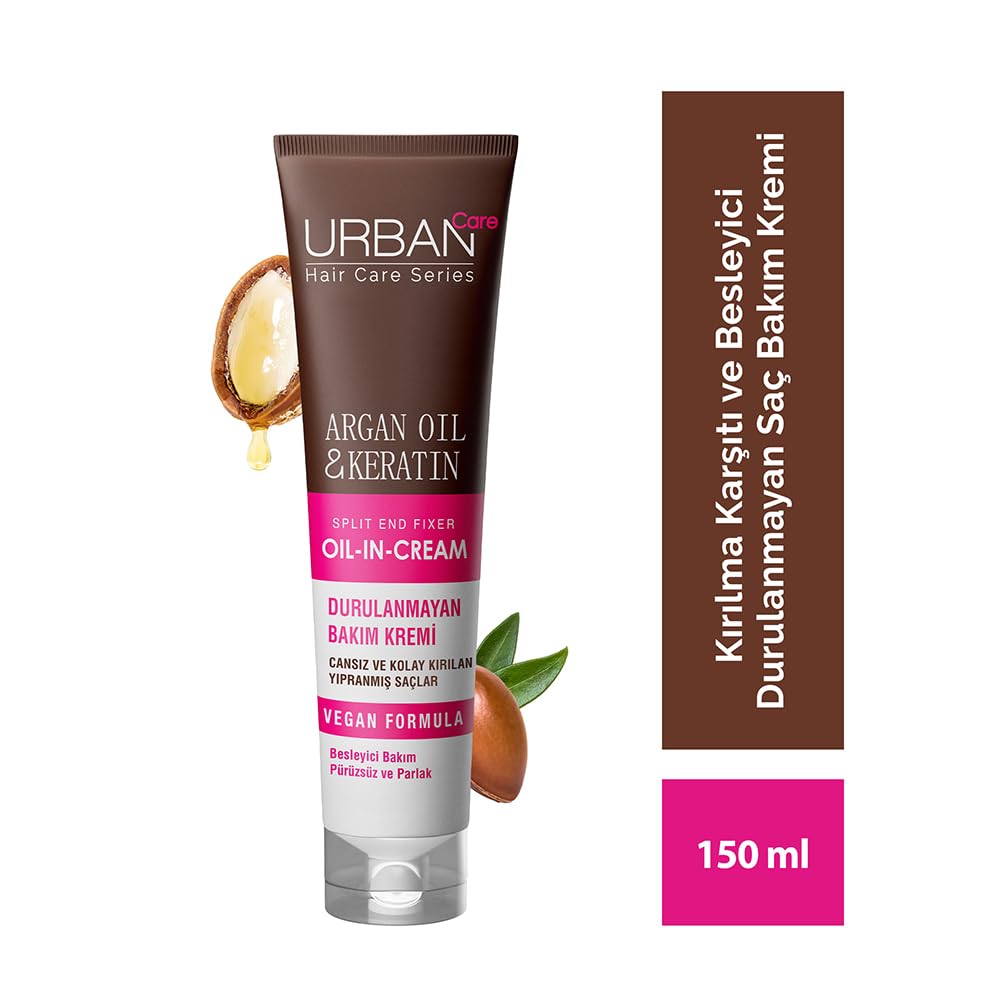 Urban Care Argan Oil & Keratin Color Protection Oil In Cream 150ml / 5fl.oz