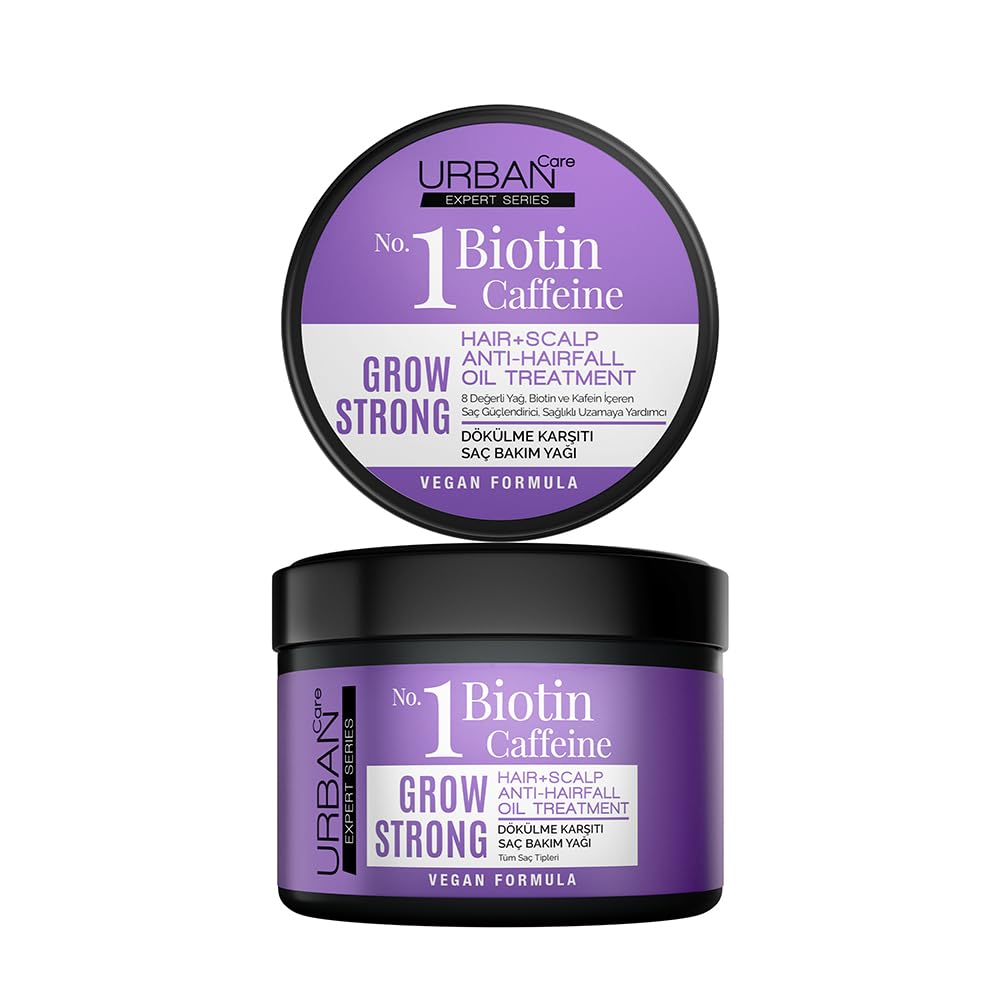 Urban Care Expert Biotin & Keratin Hair Scalp + Oil Treatment Grow Strong 230ml / 7.77fl.oz