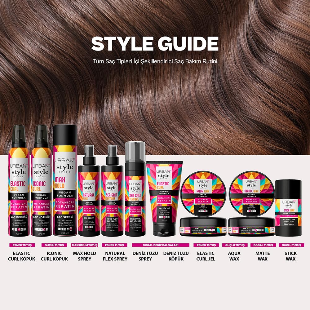 Urban Care Style Guide Max Hold Hair Spray