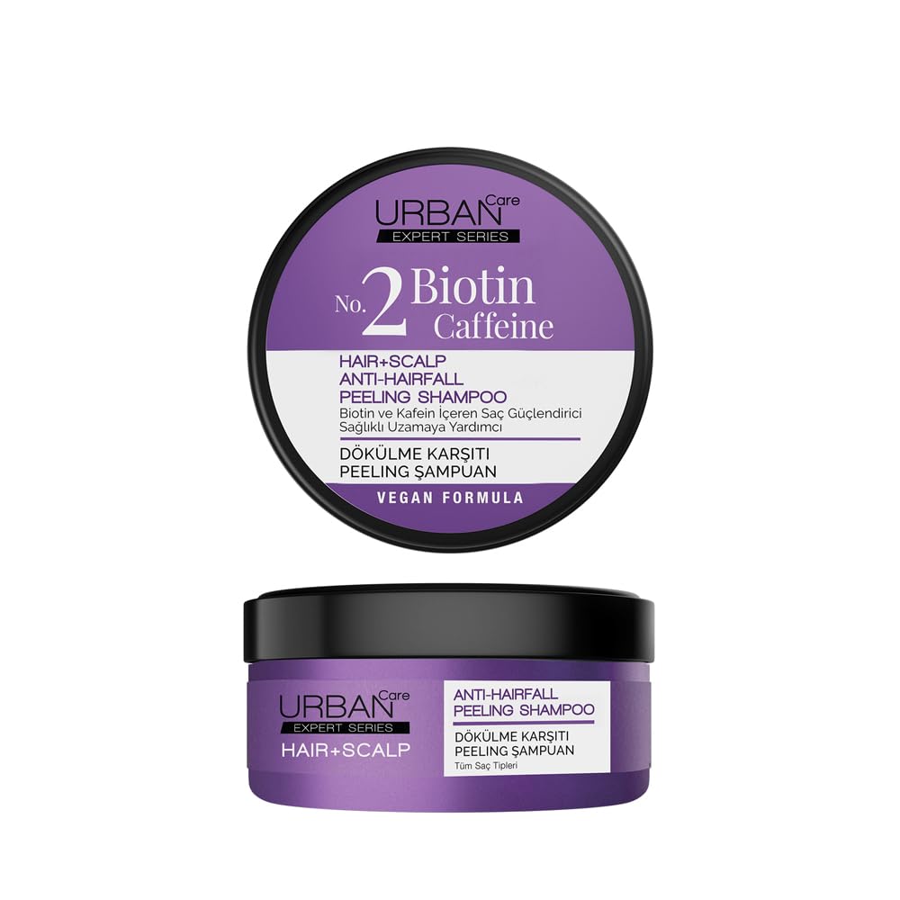 Urban Care Expert Biotin & Caffein Sea Salt Peeling Shampoo