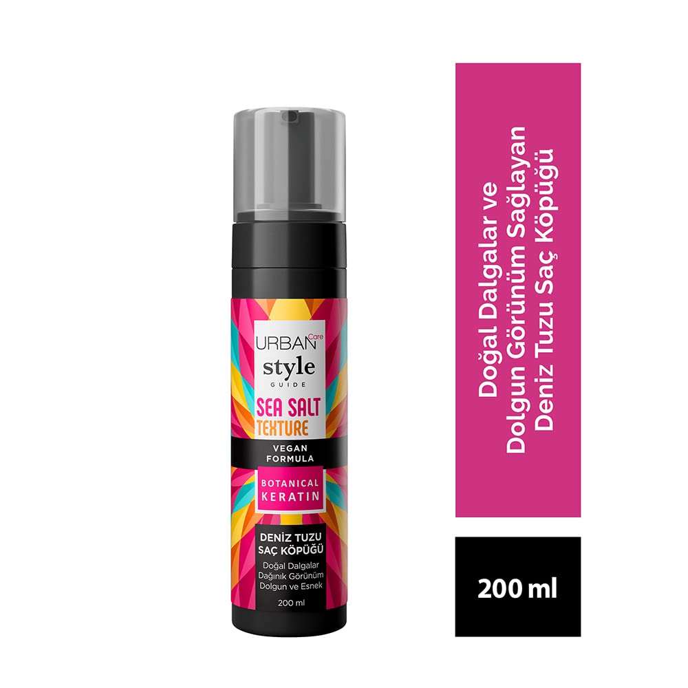 Urban Care Style Guide Sea Salt Texture Sea Salt Mousse 200ml / 6.76fl.oz