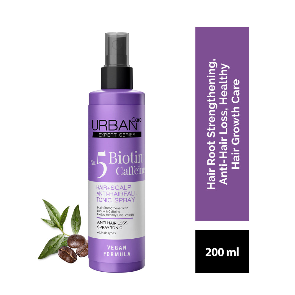 Urban Care Expert Biotin & Caffeine Hair + Scalp Tonic 200ml / 6.76fl.oz