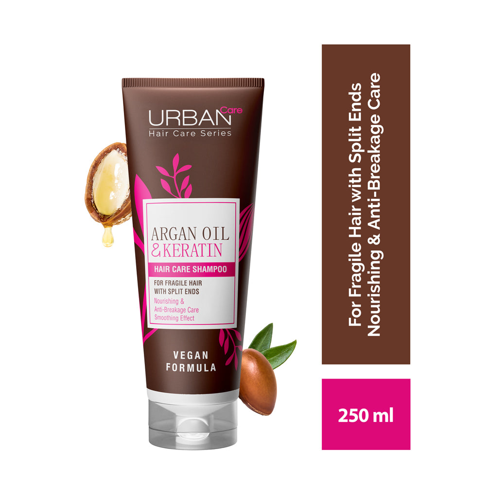 Urban Care Argan Oil & Keratin Shampoo 250ml / 8.5fl.oz