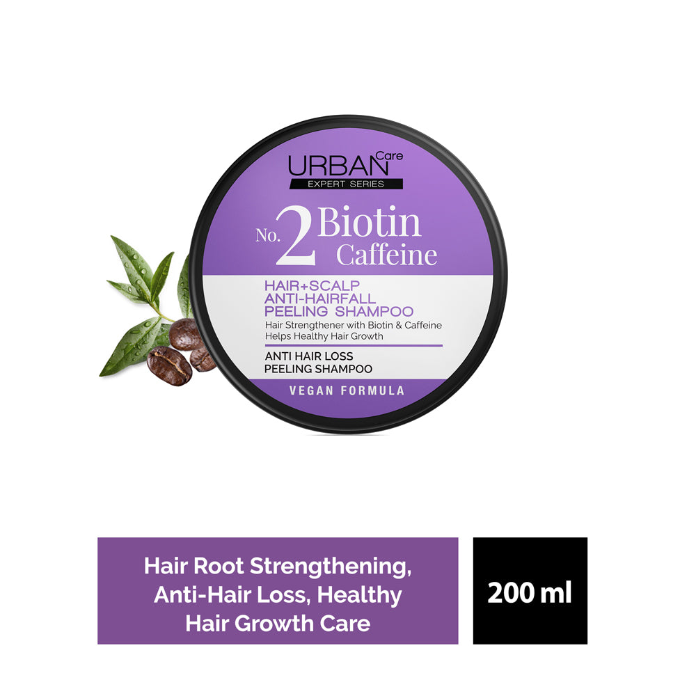 Urban Care Expert Biotin & Caffein Sea Salt Peeling Shampoo