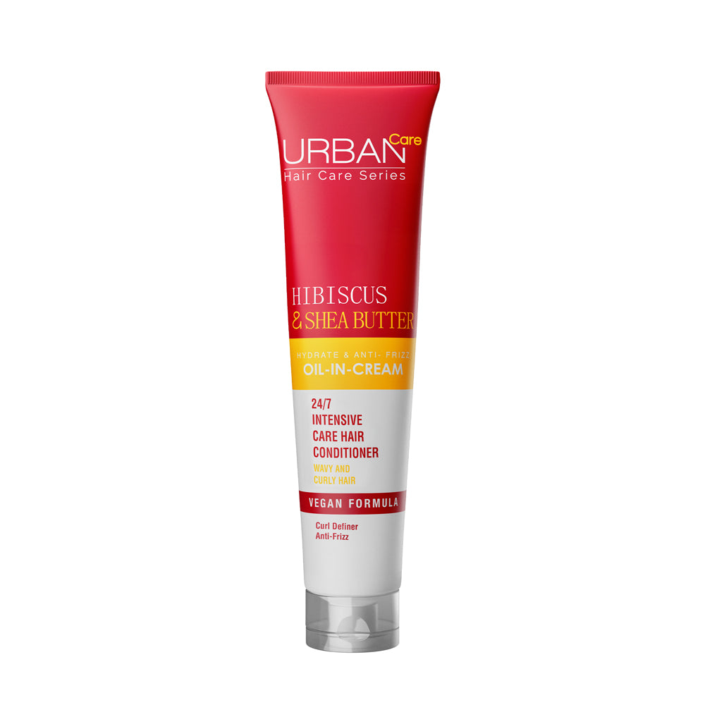 Urban Care Twisted Curls Hibiscus & Shea Butter Oil In Cream 150ml / 5fl.oz