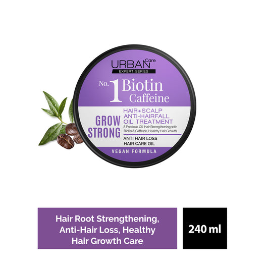Urban Care Expert Biotin & Keratin Hair Scalp + Oil Treatment Grow Strong 230ml / 7.77fl.oz