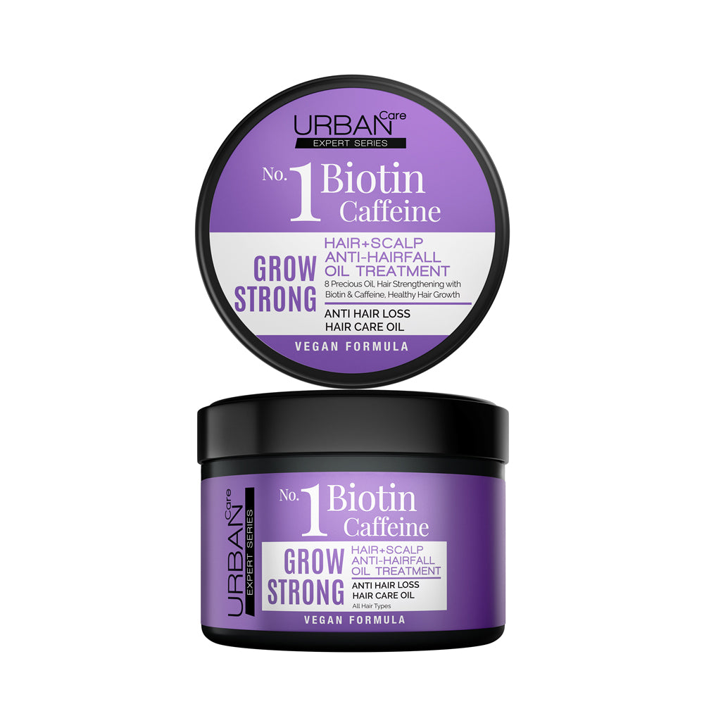 Urban Care Expert Biotin & Keratin Hair Scalp + Oil Treatment Grow Strong 230ml / 7.77fl.oz