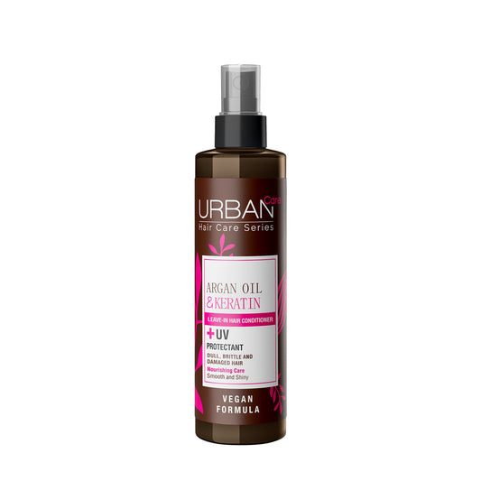 Urban Care Argan Oil & Keratin Leave In Conditioner Spray 200ml / 6.76fl.oz