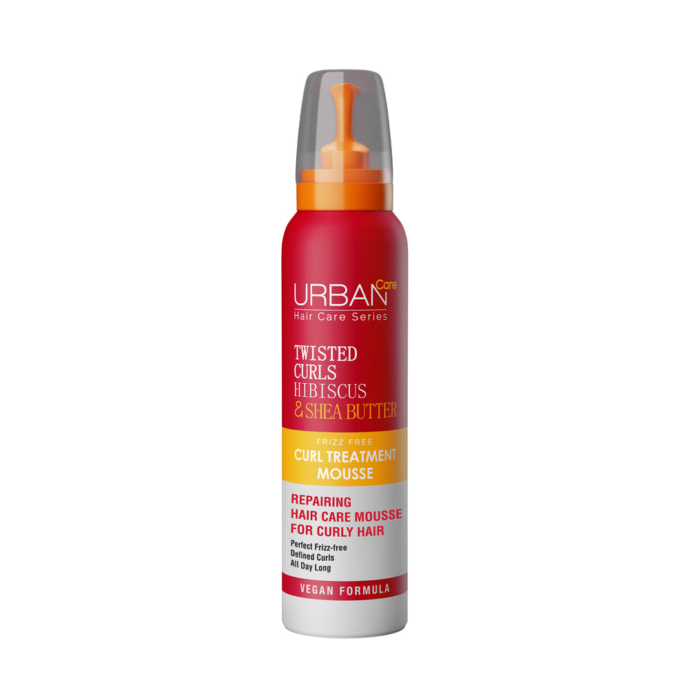 Urban Care Twisted Curls Hibiscus & Shea Butter Curl Treatment Mousse 200ml / 6.76fl.oz