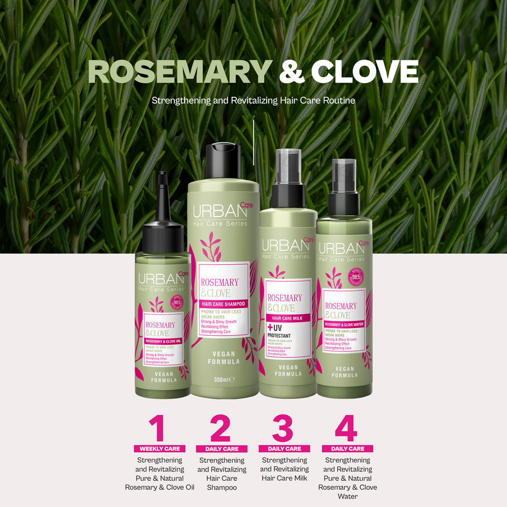 Urban Care Rosemary & Clove Strengthening Shampoo 350ml / 11.83fl.oz