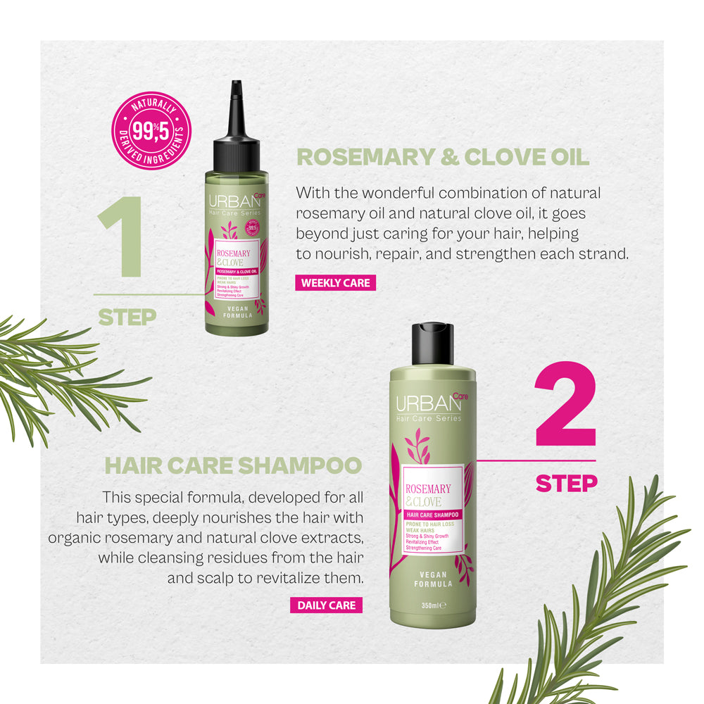 Urban Care Rosemary & Clove Strengthening Hair Care Water 200ml / 6.76fl.oz