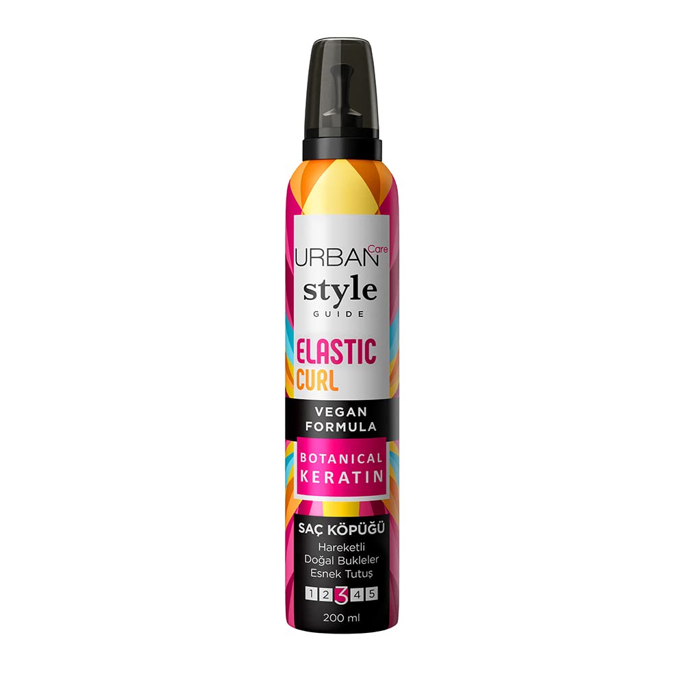 Urban Care Style Guide Elastic Curl Hair Mousse 200ml / 6.76fl.oz