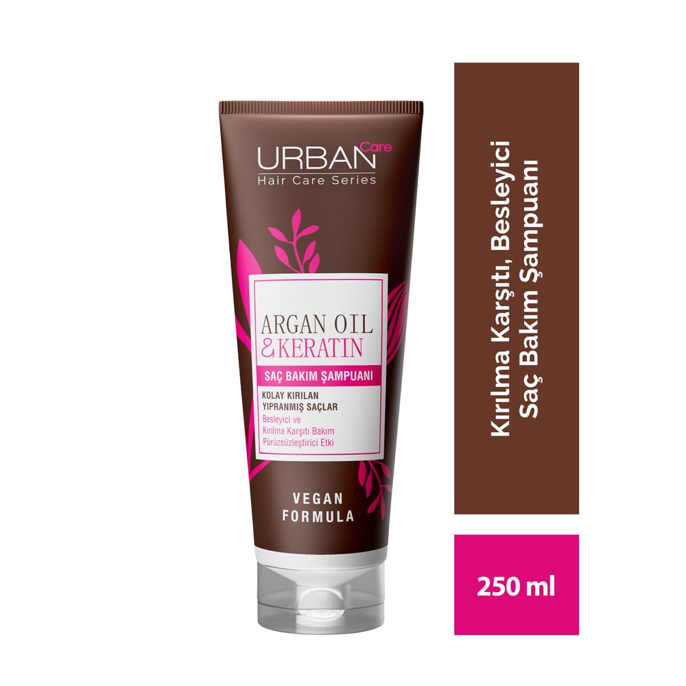Urban Care Argan Oil & Keratin Shampoo 250ml / 8.5fl.oz