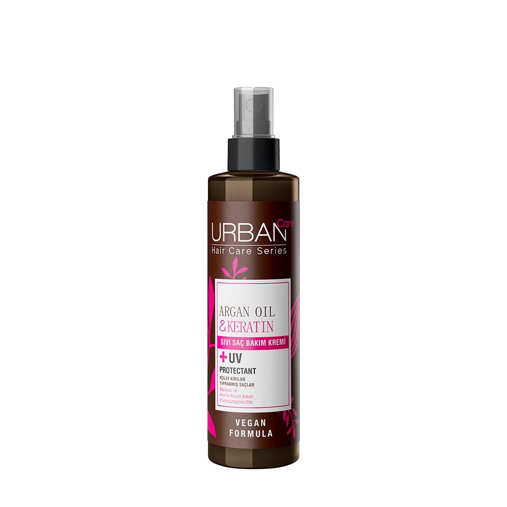Urban Care Argan Oil & Keratin Leave In Conditioner Spray 200ml / 6.76fl.oz