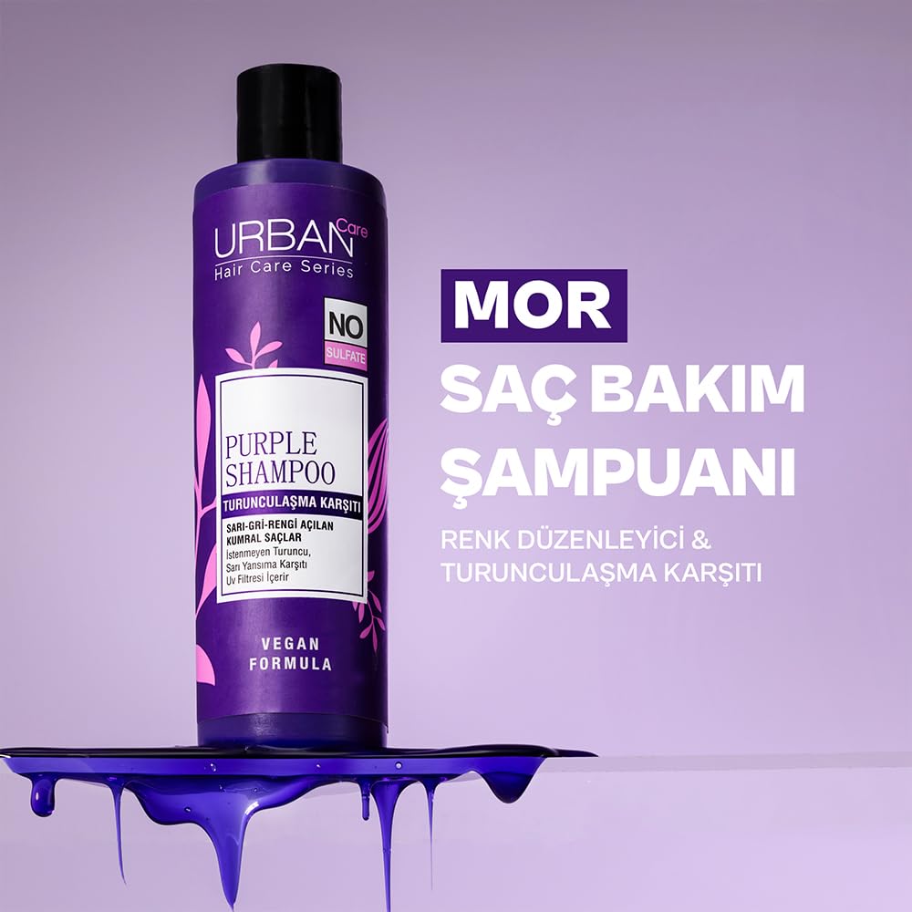 Urban Care No Sulfate Purple Shampoo 250ml / 8.5fl.oz