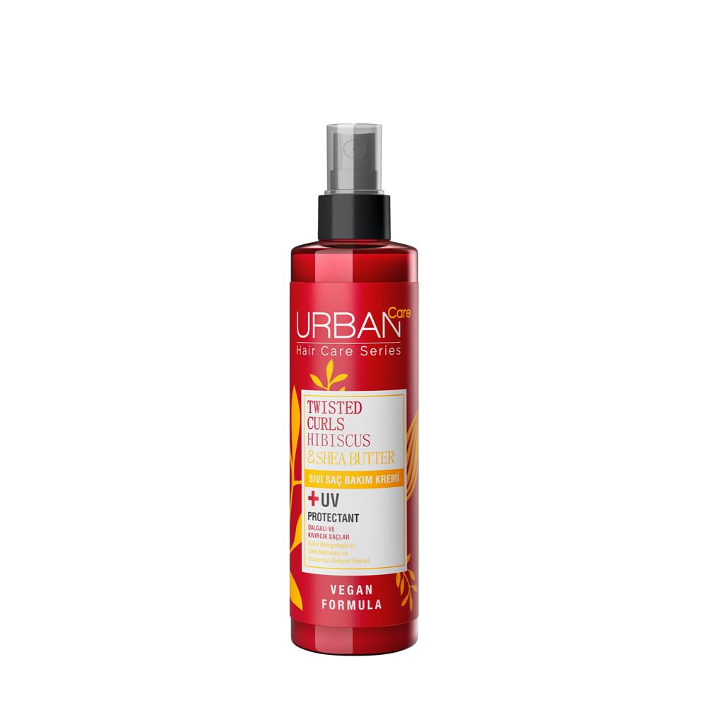 Urban Care Twisted Curls Hibiscus & Shea Butter Leave In Conditioner Spray 200ml / 6.76fl.oz