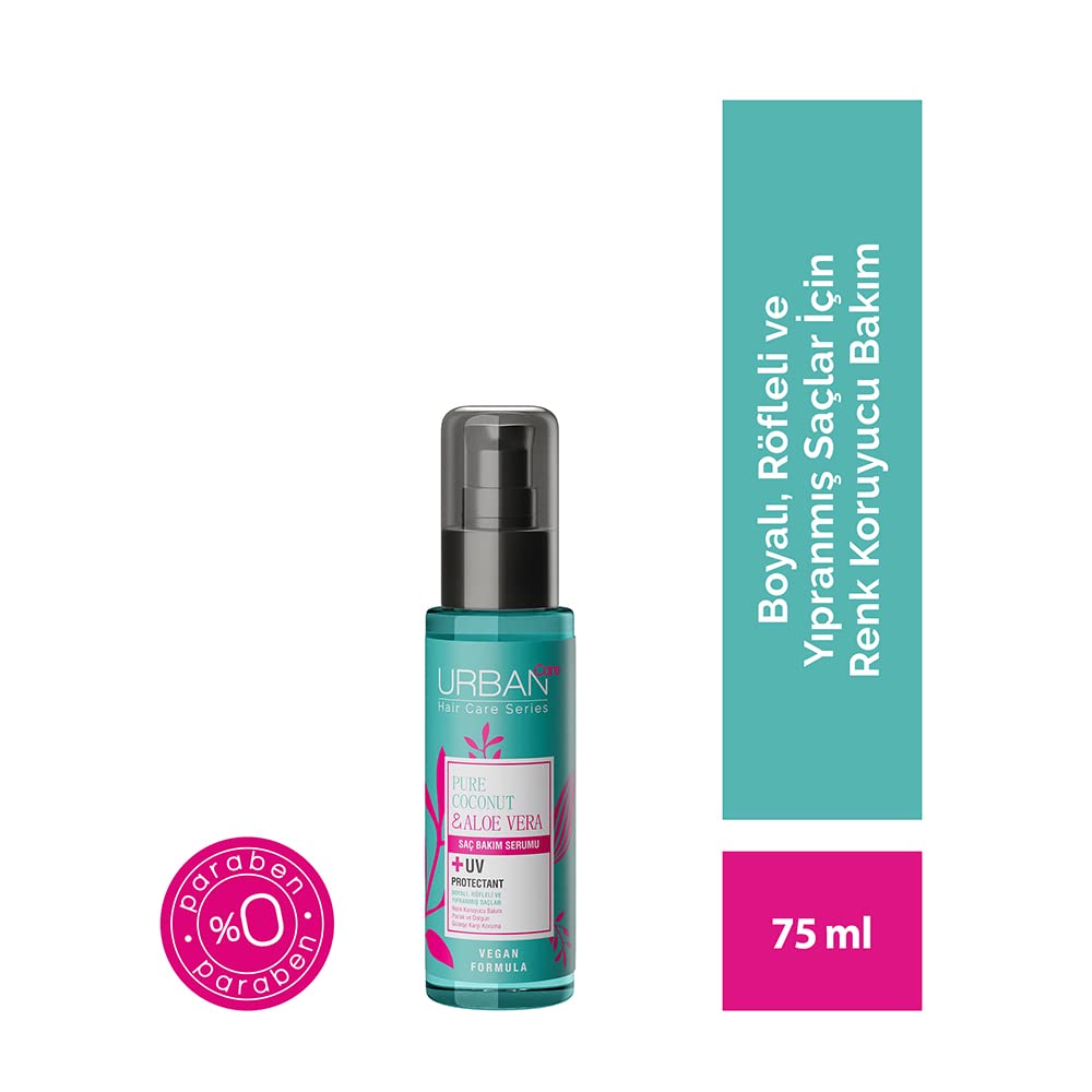 Urban Care Pure Coconut & Aloe Vera Hair Care Serum 75ml / 2.5fl.oz