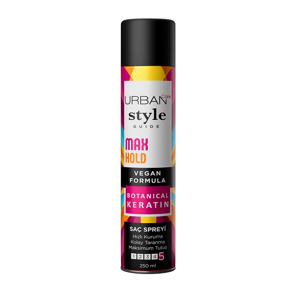 Urban Care Style Guide Max Hold Hair Spray