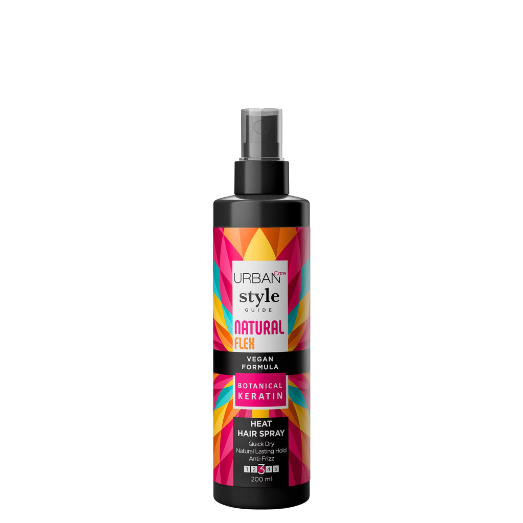 Urban Care style Guide Natural Flex No Gas Hair Spray - Heat Protection 200ml / 6.76fl.oz