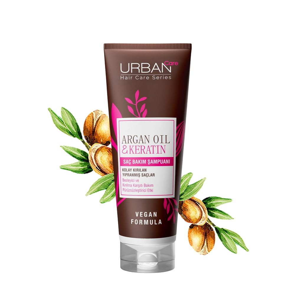 Urban Care Argan Oil & Keratin Shampoo 250ml / 8.5fl.oz