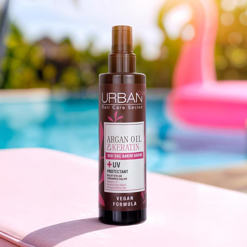 Urban Care Argan Oil & Keratin Leave In Conditioner Spray 200ml / 6.76fl.oz