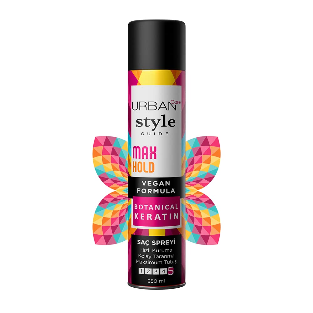 Urban Care Style Guide Max Hold Hair Spray